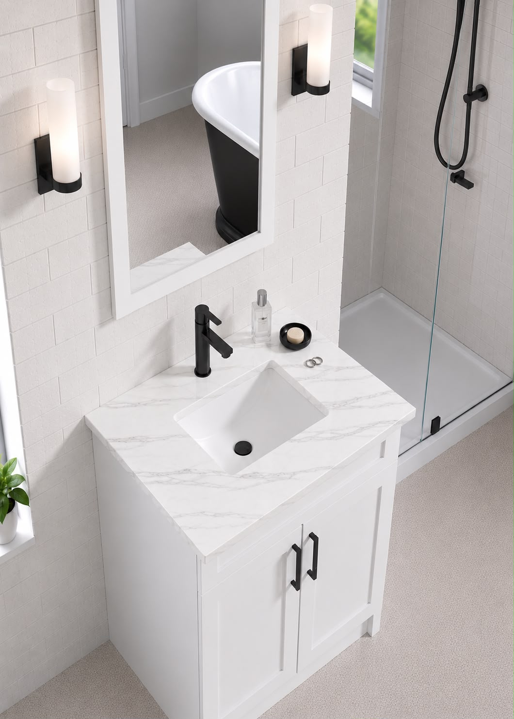 24" MDF VANITY