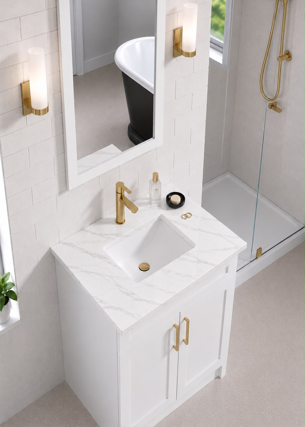 24" MDF VANITY