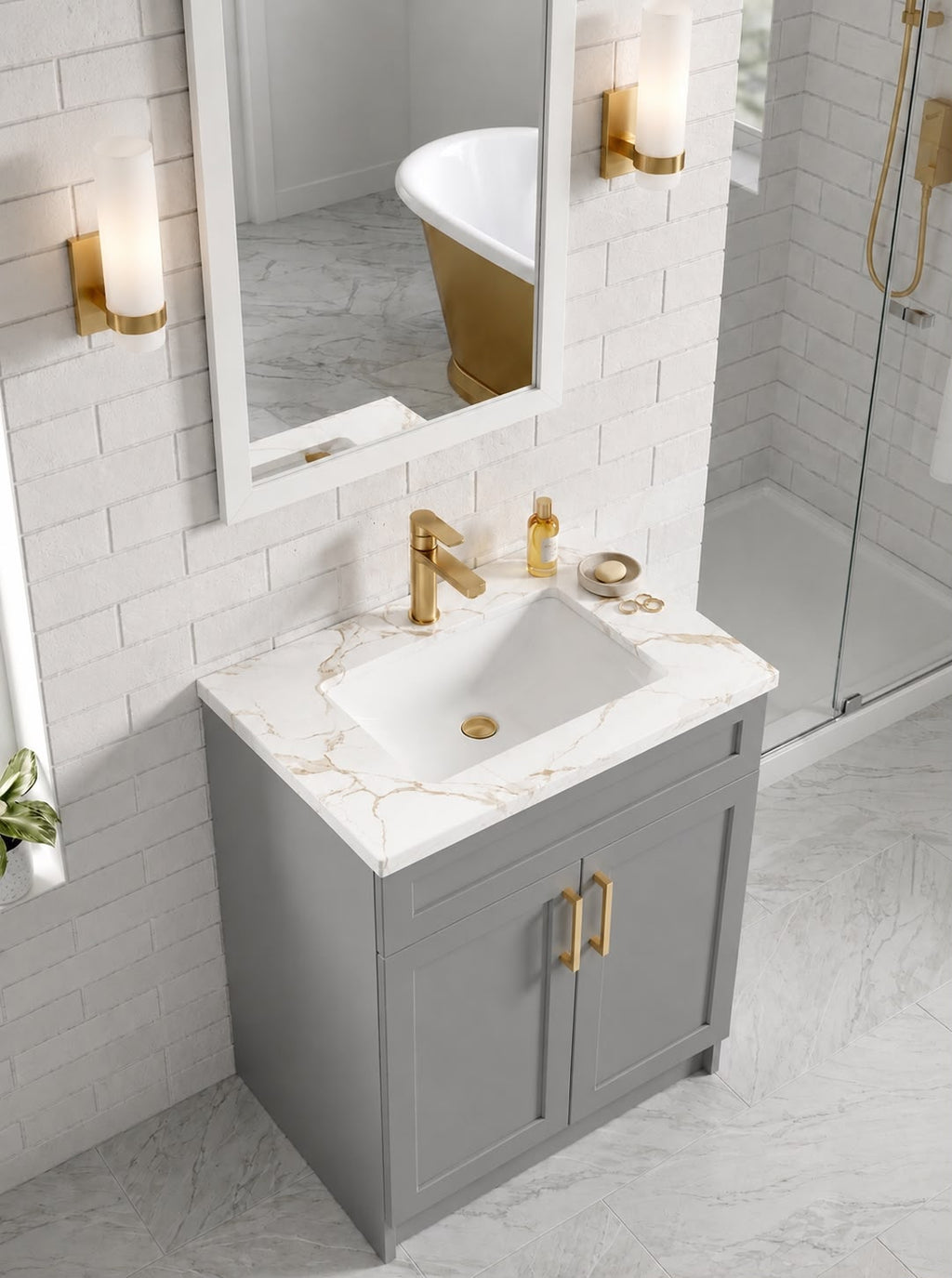 24" MDF VANITY