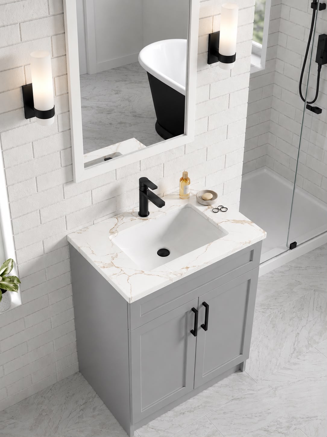 24" MDF VANITY
