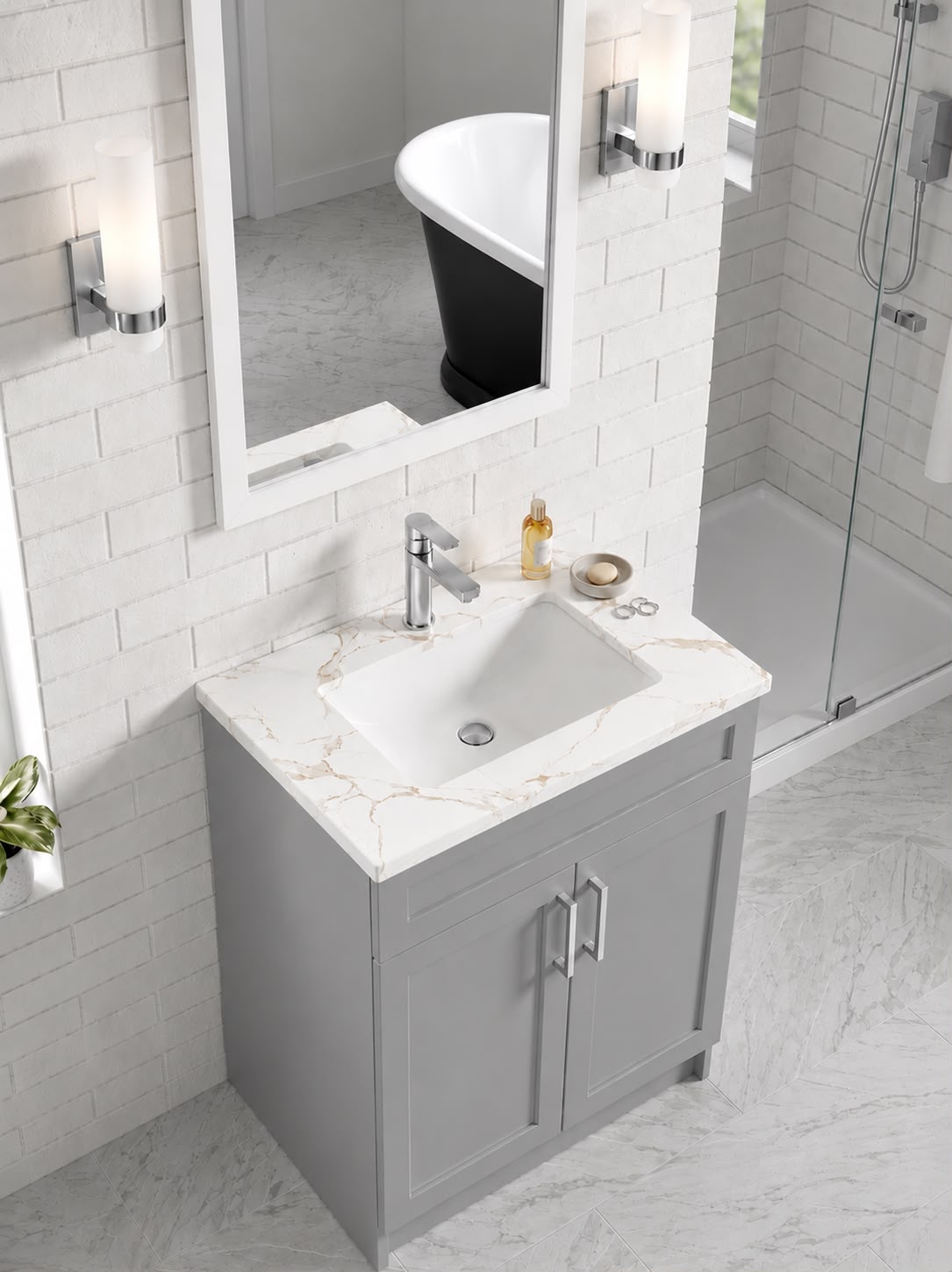 24" MDF VANITY