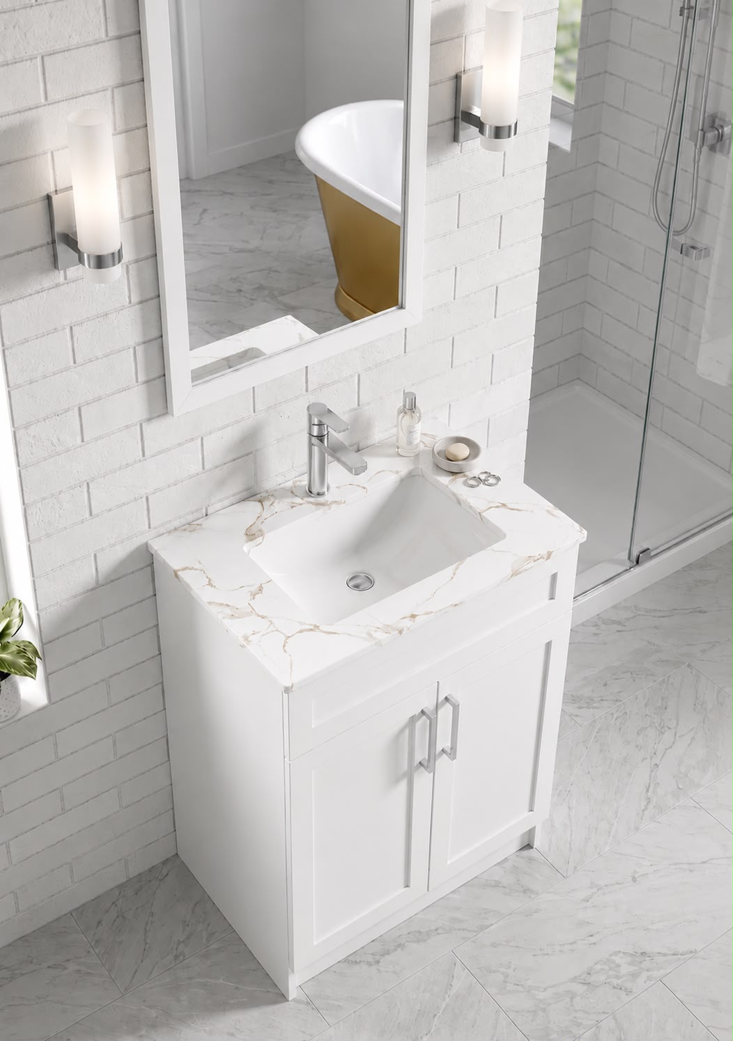 24" MDF VANITY