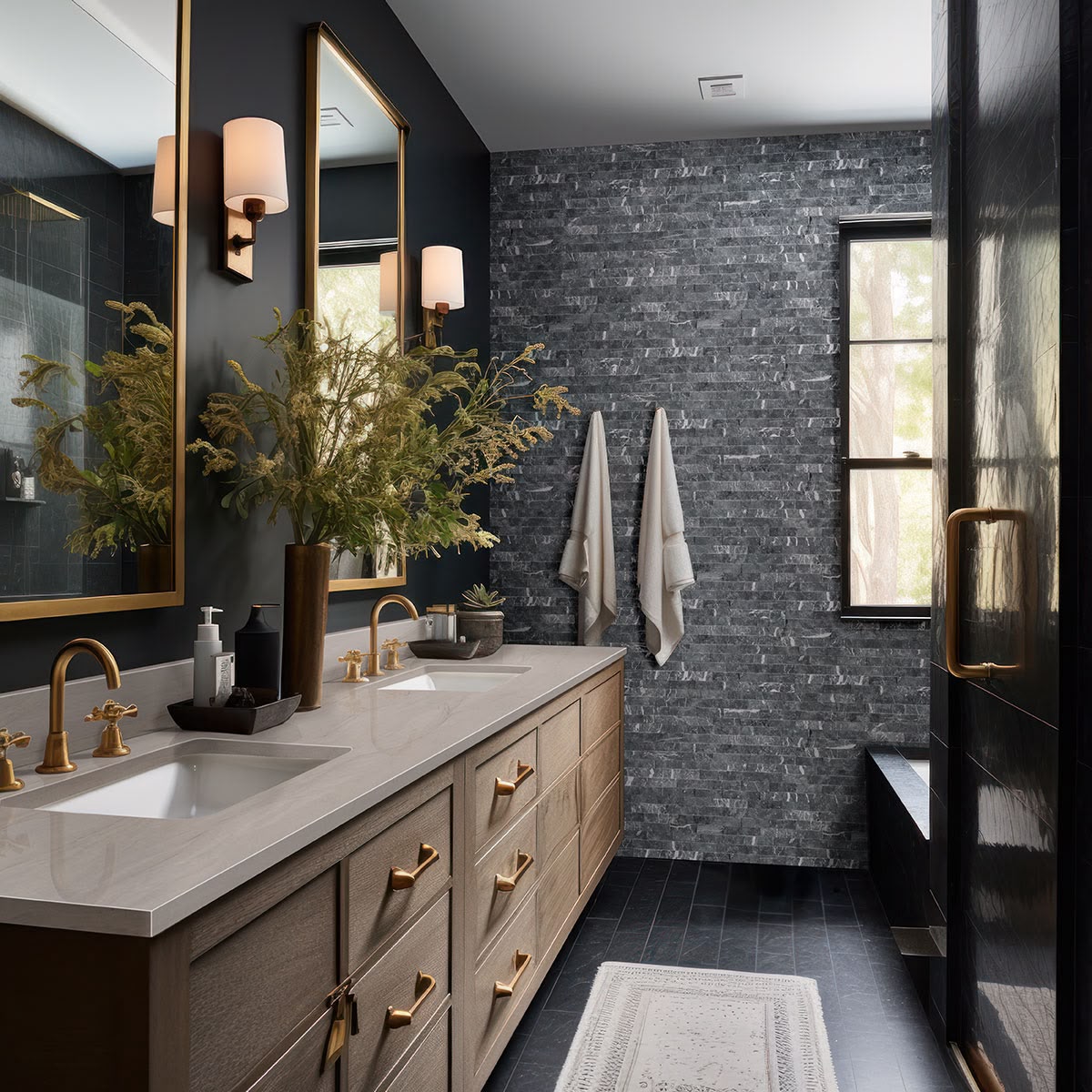 MARQUINA NERO 6 x 24 STONE