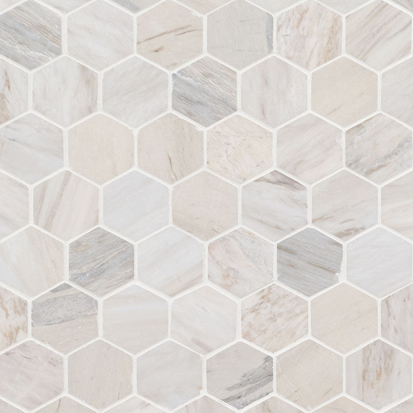 ANGORA 2" HEXAGON POLISHED