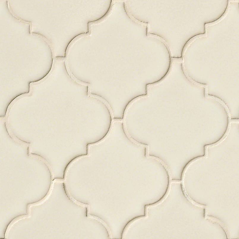 ANTIQUE WHITE ARABESQUE