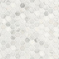 ARABESCATO CARRARA 1" HEXAGON