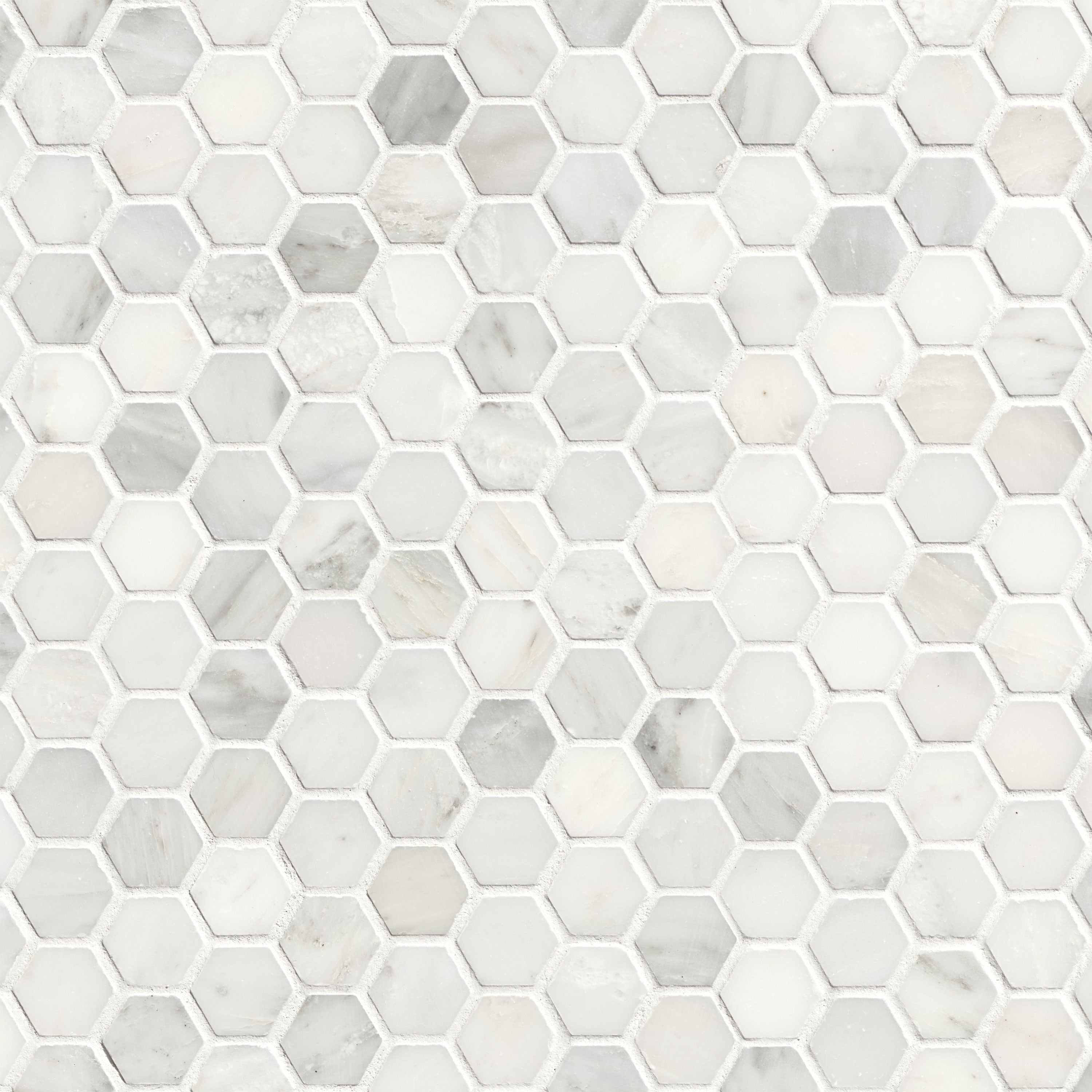 ARABESCATO CARRARA 1" HEXAGON