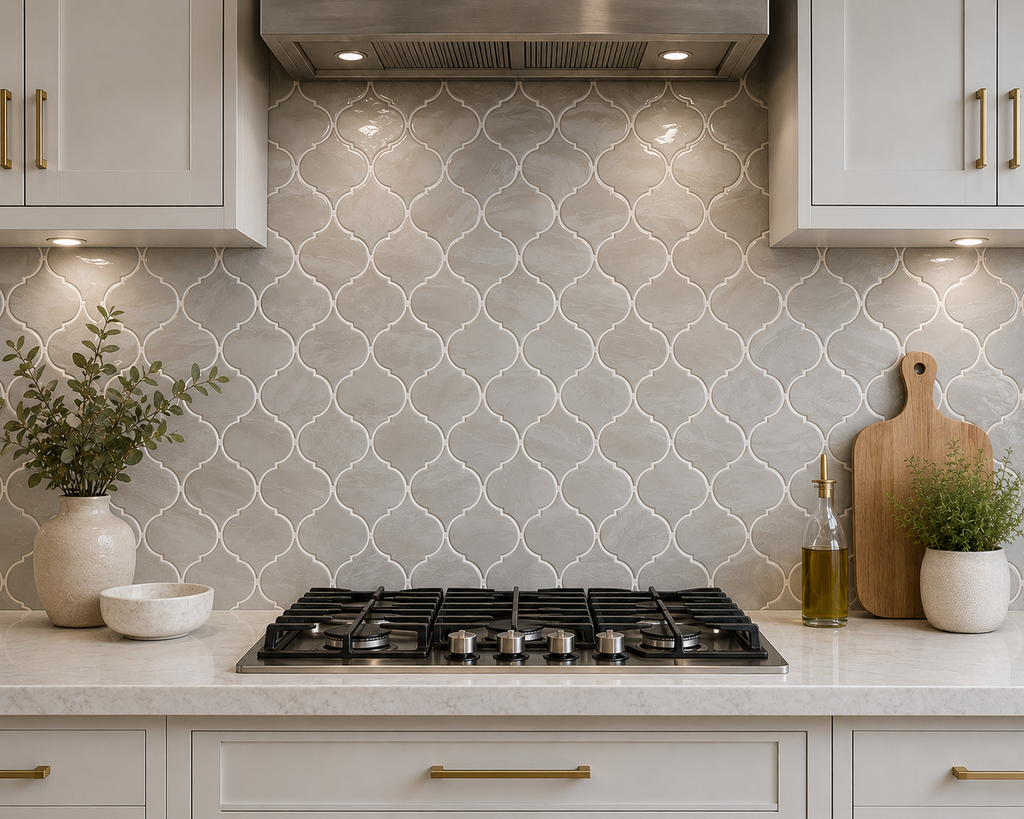 DOVE GRAY ARABESQUE