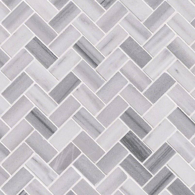 BERGAMO MARBLE HERRINGBONE