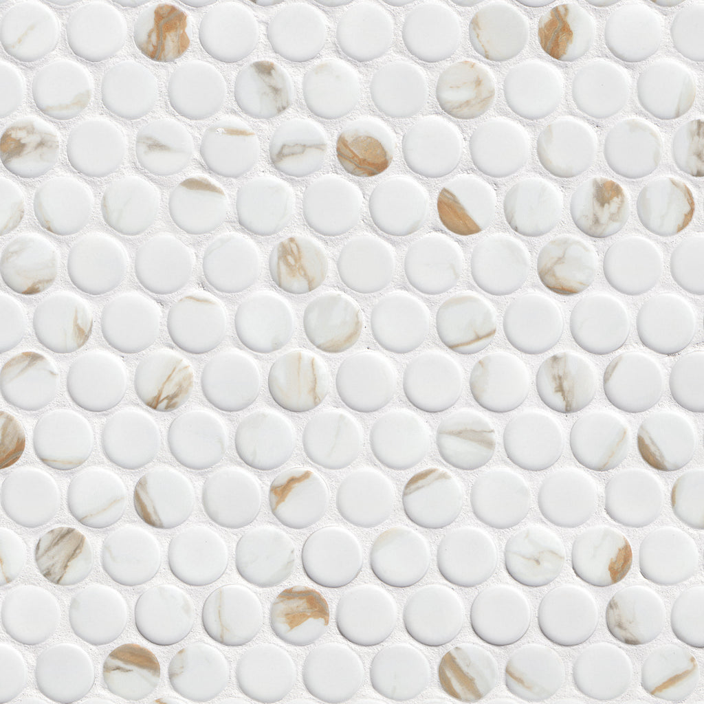 CALACATTA GOLD MATTE ROUND