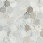 CAPRI BLUE 2" HEXAGON