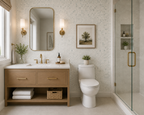 CARRARA MATTE PENNY ROUND