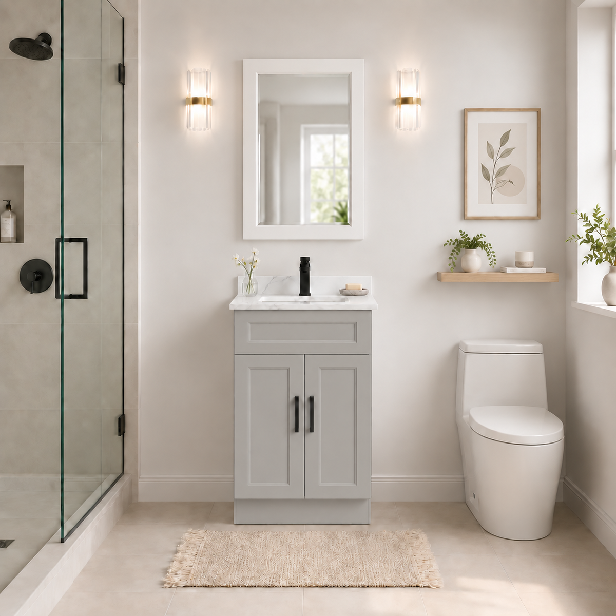 24" MDF VANITY
