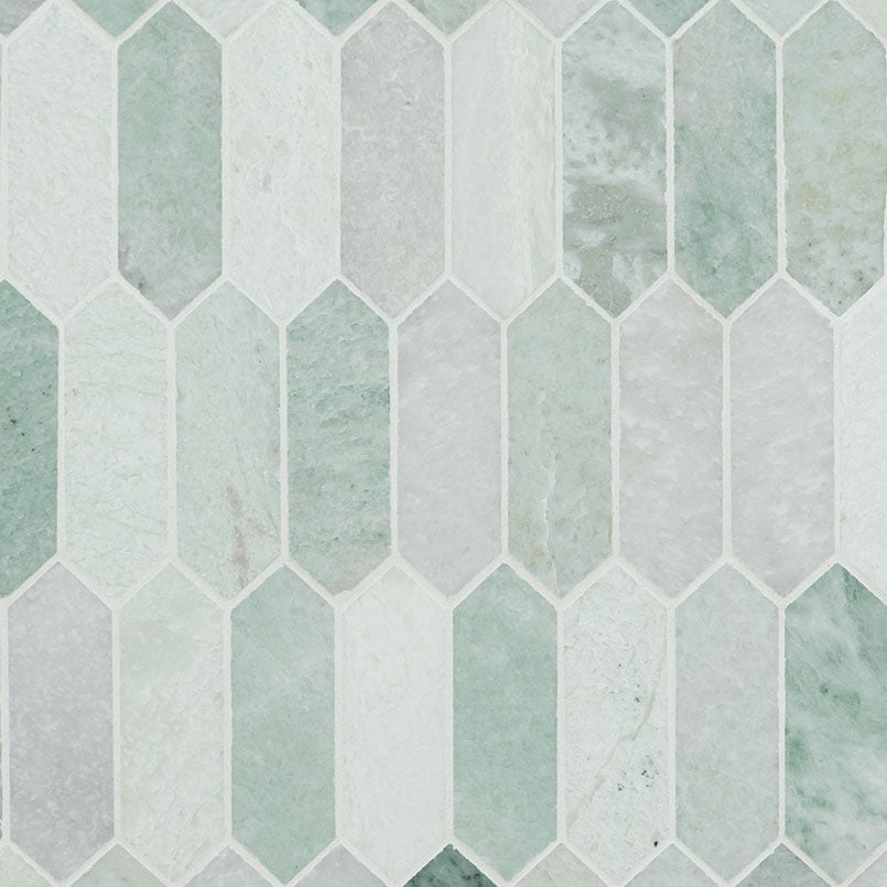 ICELANDIC GREEN PICKET POLISHED