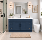 60" SINGLE SINK MDF VANITY - 4 DRAWERS