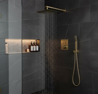 THERMOSTATIC 2 PIECE SHOWER SET - 4 COLOURS AVAILABLE