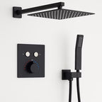 THERMOSTATIC 2 PIECE SHOWER SET - 4 COLOURS AVAILABLE